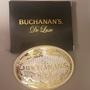 New Buchanan's De Lux Beltbuckle